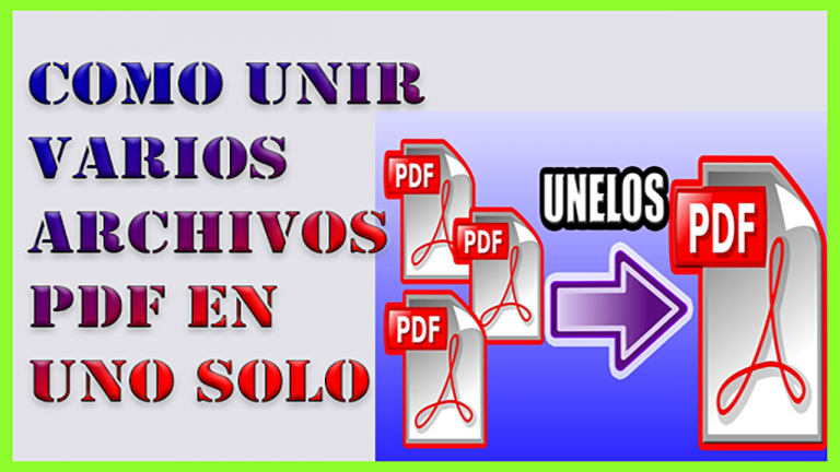 Como Unir Varios Archivos Pdf En Uno Solo Sigue Los Pasos De Este Video