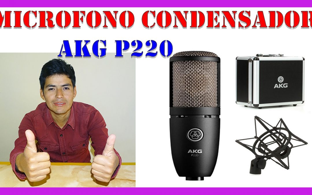 Micrófono De Voz Cardioide Con Condensador AKG P220 – Revisado