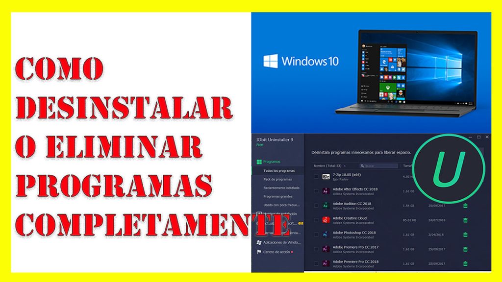 Como Desinstalar O Eliminar Programas Completamente Con Un Solo Clic 2490