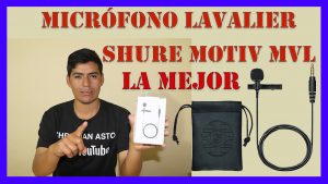 micrófono de solapa shure motiv mvl review en español – la mejor