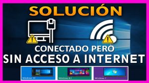 Conectado, Pero Sin Acceso A Internet En Windows 11,10 y Otros Sistemas Operativos
