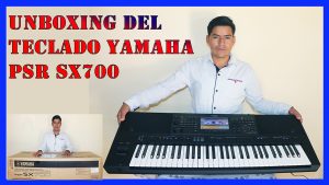 eclado Yamaha PSR SX700 (Unboxing + Funcionalidades y Características)