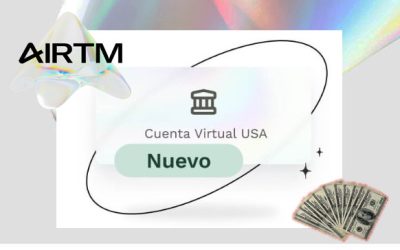 Recibe fondos directamente a tu Cuenta Virtual de USA en Airtm